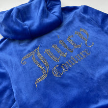 Load image into Gallery viewer, Juicy Couture Bright Blue Velour Zip-Up Tracksuit
