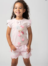 Load image into Gallery viewer, Caramelo Pink Ice Cream Sundae Short Set 349024A PRE ORDER
