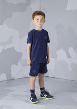 Load image into Gallery viewer, Mitch &amp; Son WADE Navy Blue Logo Print Terry Set MS24307
