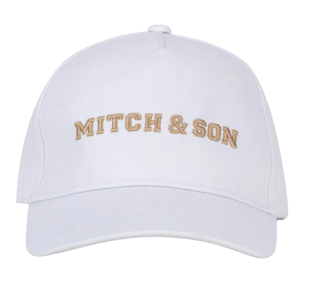 Mitch & Son TARAK Bright White Cap MS24122