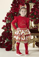Load image into Gallery viewer, ADee CAITLYN Red Crown Skirt Set W233514
