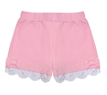Load image into Gallery viewer, ADee LINDA Pink Broderie Anglaise Sweat Short Set S241503
