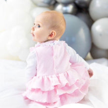 Load image into Gallery viewer, Blues Baby Girls Top And Romper With Frill And Bow BB0868 BB0868A

