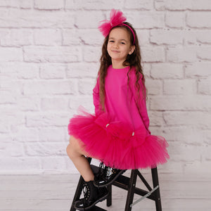 Daga Pink Bow Dress 9459