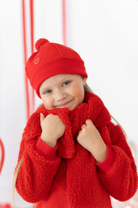 Agatha Baby Girls Red Padded Coat 7722W23