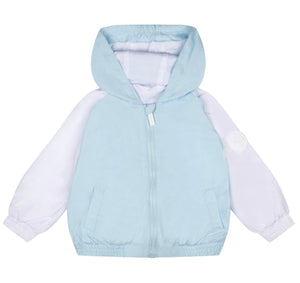 Mitch and Son TANNER Sky Blue Raglan Hooded Jacket MS24102