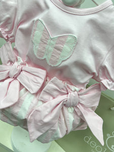 Deolinda Baby Girls Pink Jam Pants Set DBV24705