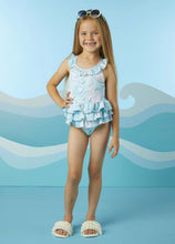 Load image into Gallery viewer, ADee ARIEL Aruba Blue Pearl Print Swimsuit S244802
