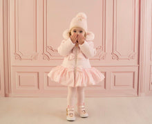 Load image into Gallery viewer, Little A ELSA Baby Pink Fur Trimmed Padded Coat LA23301

