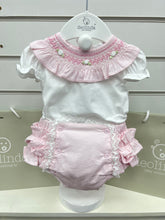 Load image into Gallery viewer, Deolinda Baby Girls Pink Jam Pants Set DBV24737
