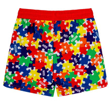 Load image into Gallery viewer, Mitch &amp; Son VINCENZO VALE Bright White Jigsaw T-shirt And Jigsaw Print Shorts MS24211 MS24214
