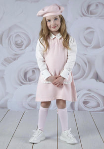 Adee ARABELLA Pale Pink Houndstooth Dress  W231704