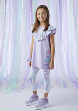 Load image into Gallery viewer, ADee NADEEN Lilac Pastel Print Legging Set S243516
