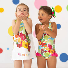 Load image into Gallery viewer, Agatha Multicoloured Fruit Print Dress 8203S24
