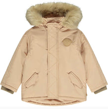 Load image into Gallery viewer, Mitch &amp; Son OLIVER Hazlenut Faux Fur Hooded Jacket MS23501
