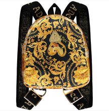 Load image into Gallery viewer, ADee BARKER Black Baroque Rucksack W232917
