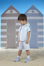 Load image into Gallery viewer, Mitch and Son TYLER Sky Blue Lightly Padded Gilet MS24104
