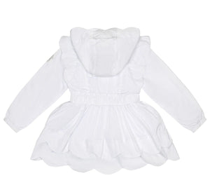 ADee OCEAN Bright White Solid Jacket S241202