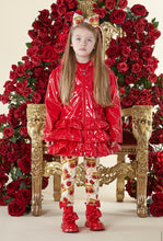 Load image into Gallery viewer, A Dee TRINITY Red frill Raincoat
