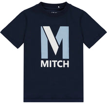 Load image into Gallery viewer, Mitch MONTREAL Navy Large Logo Tee AW23401
