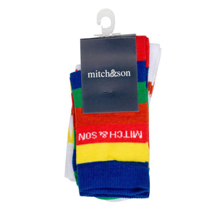 Mitch & Son VIDAL Multi 2 Pack Socks MS24217
