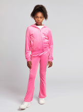 Load image into Gallery viewer, Juicy Couture Bubble Gum Pink Velour Tracksuit JBX6358
