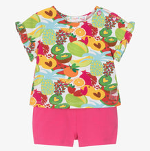 Load image into Gallery viewer, Agatha Multicoloured Fruit Short Set 8103S24
