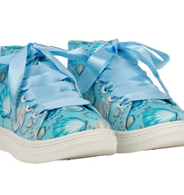 Load image into Gallery viewer, ADee JAZZY Aruba Blue Printed Canvas High Top S245102
