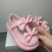 Load image into Gallery viewer, Little A BEAU Pink Fairy Double Bow Shoe LA24501
