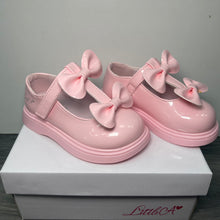 Load image into Gallery viewer, Little A BEAU Pink Fairy Double Bow Shoe LA24501
