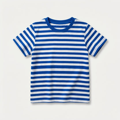 Short Sleeve Striped T Shirt