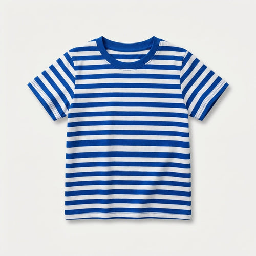 Short Sleeve Striped T Shirt