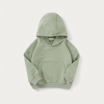 Baby Cotton Pullover Hoodie