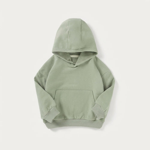 Baby Cotton Pullover Hoodie