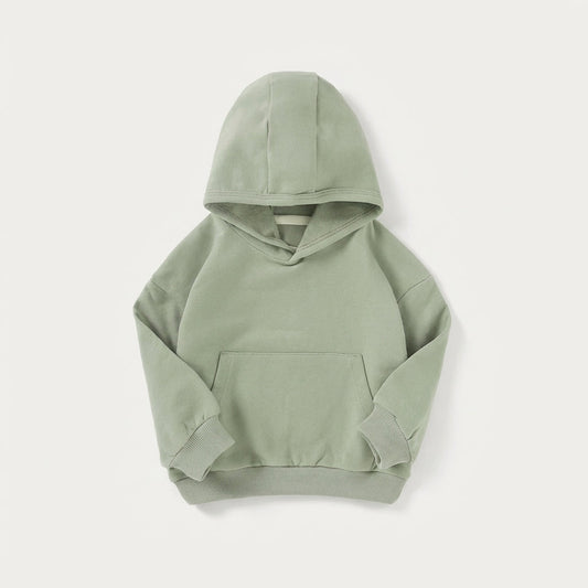 Baby Cotton Pullover Hoodie