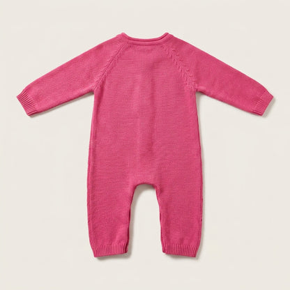 Long Sleeve Baby Knit Jumpsuit