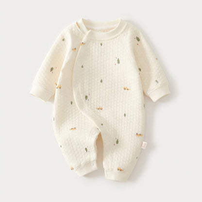 Bear Pocket Cotton Romper