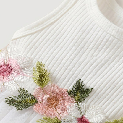 Flower Waist Summer Dress