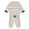 Blues Baby Beige Two piece Jogger Set