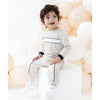 Blues Baby Beige Two piece Jogger Set