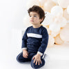 Blues baby Navy Two Piece Jogger Set