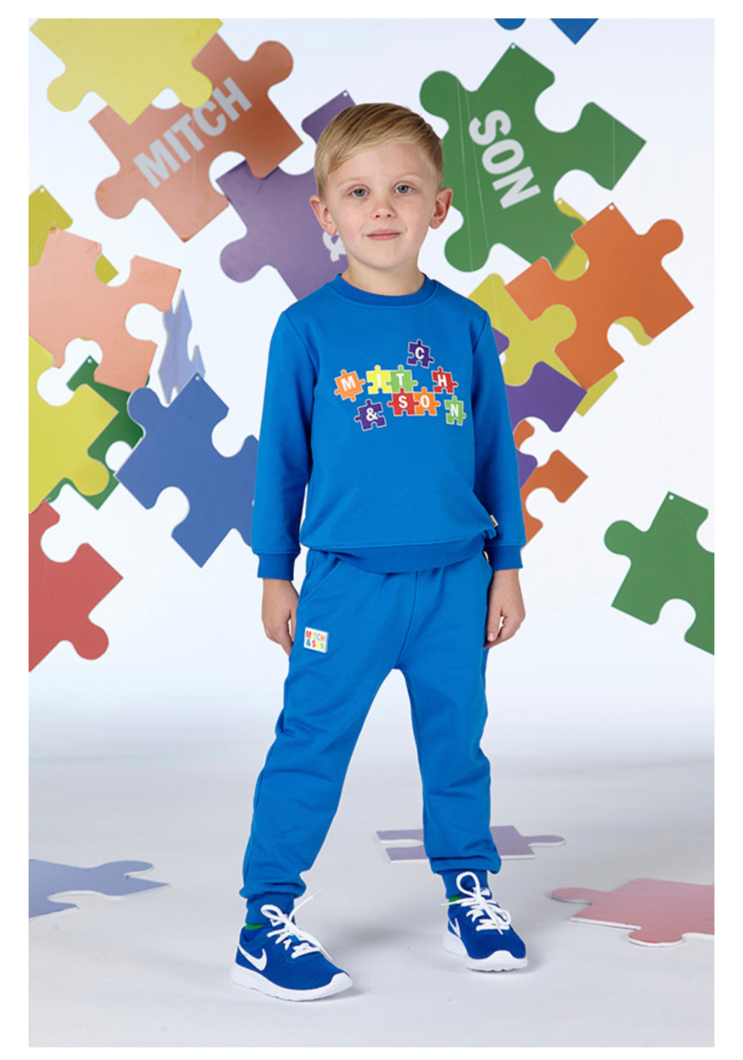 Mitch And Son VEX Jigsaw Print Tracksuit MS24221