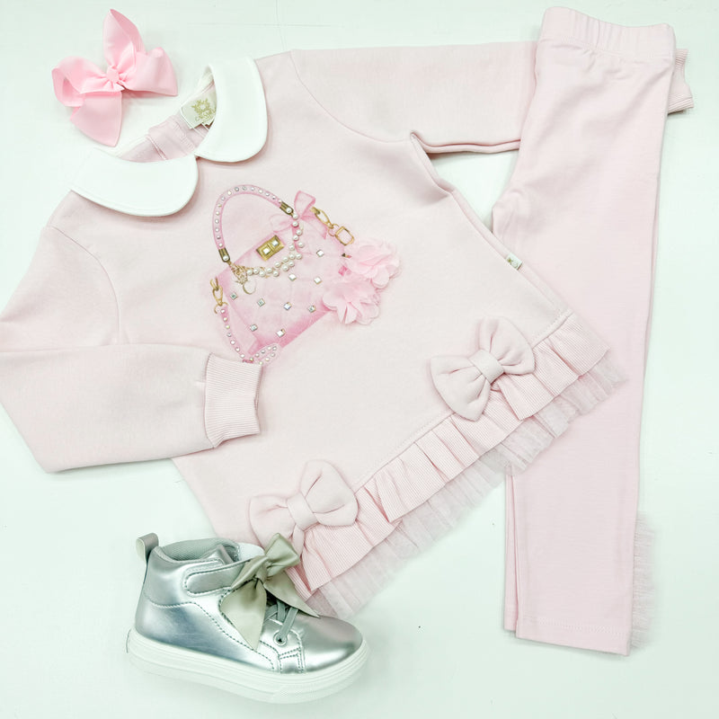 Caramelo Pink Pure Luxe Sweat Set 0114133