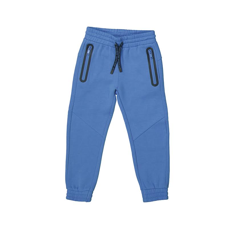 Mayoral Cerulean Blue Pull Over Hoodie & Jogger Set 4457