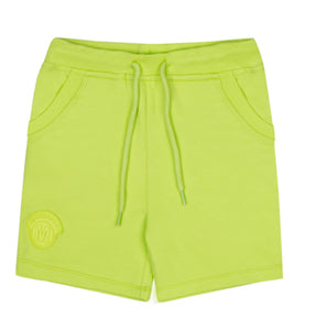 Mitch & Son WILSON WOLF Lime Badge T-shirt And Sweat Shorts MS24313 MS24318