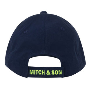 Mitch & Son WARD Navy Blue Badge Cap MS24322