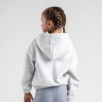 Bonini ASPIRE Light Grey Marl Logo Hoody BNC007