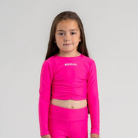 Bonini ASPIRE Hot Pink Long Sleeve Sport Top BNC009