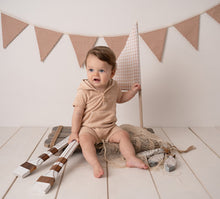 Load image into Gallery viewer, Mitch And Son SANTIAGO Sand Terry Romper MS24009
