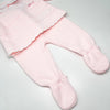 Sardon Pink Knitted Jumper And Pants Set 024MC198